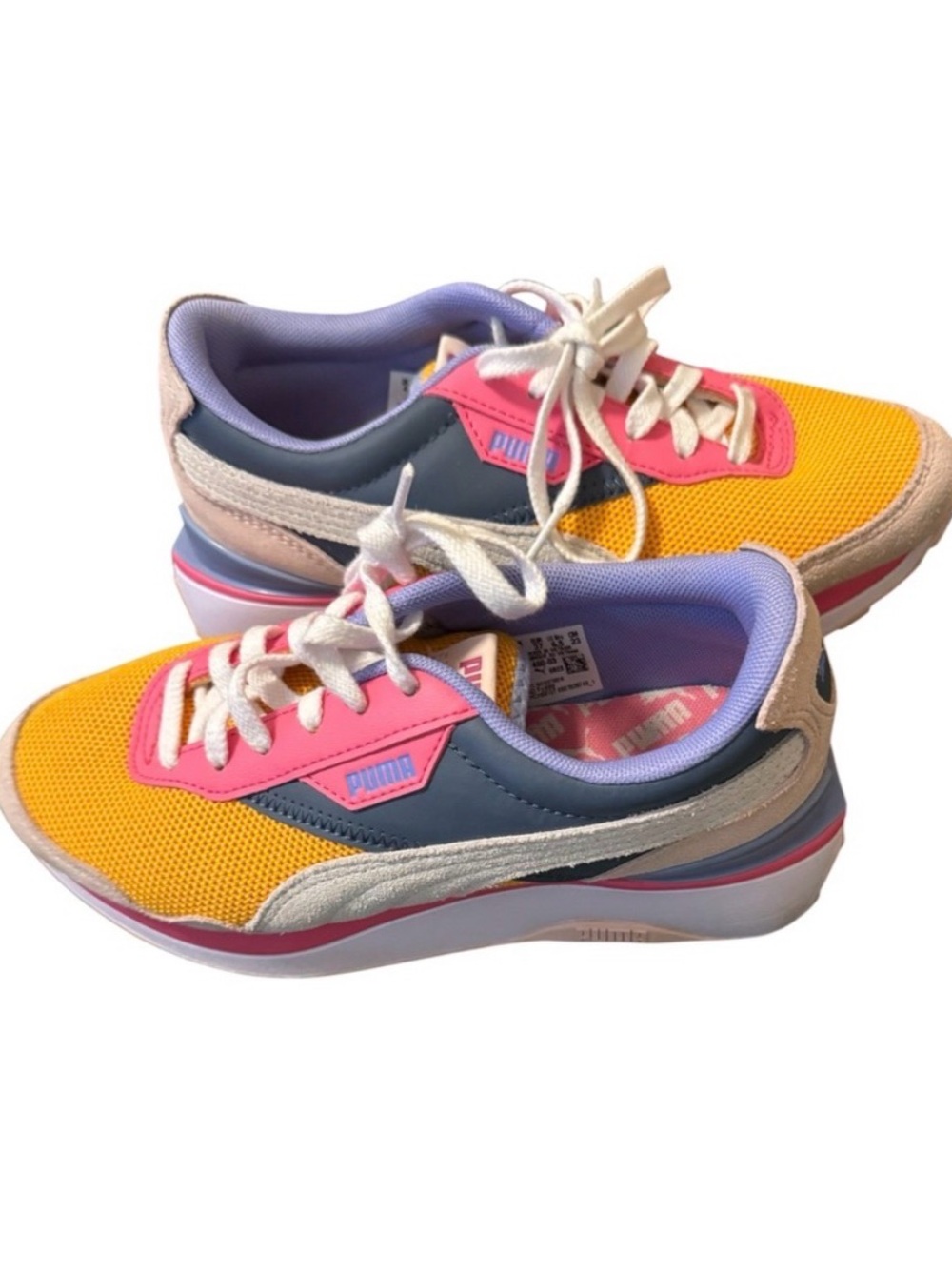 PUMA  Cruise Rider Candy Colorblock Platform Sneaker Size 6.5